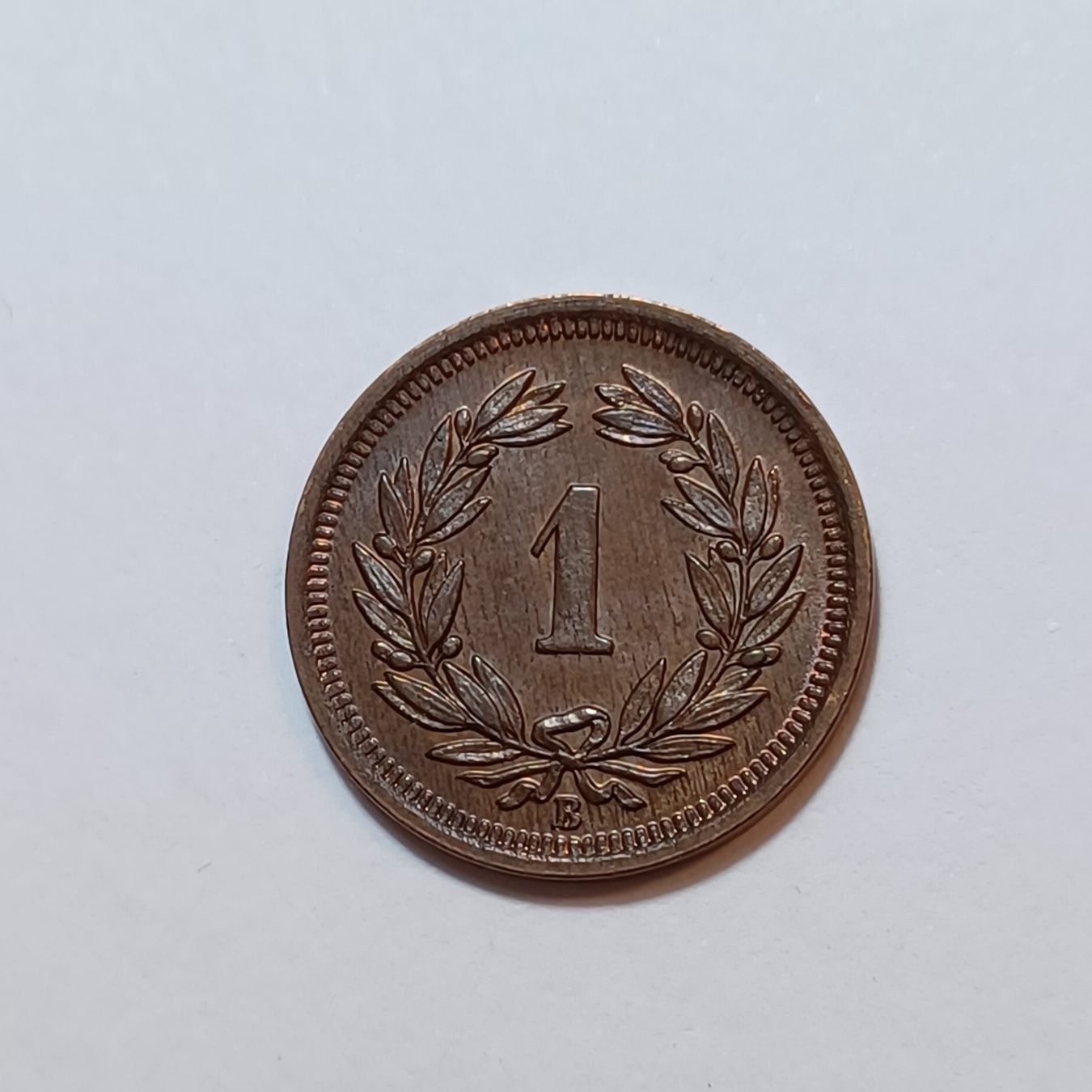 Tutti le monete: 1 Rappen 1925 unz – Usato da Pfäffikon ZH venduto da Schweizer_Muenzen 1