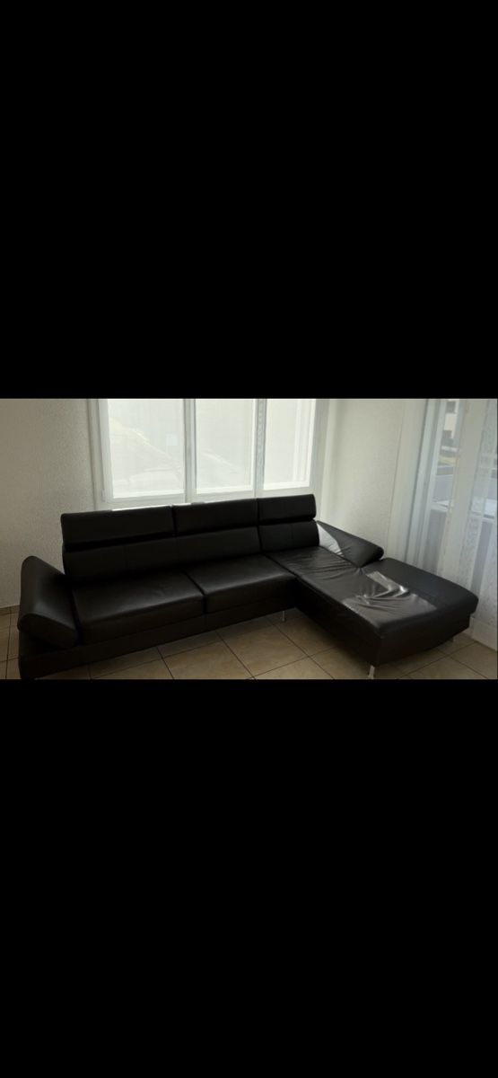 Sofas: Echt Leder Couch in braun  – D'occasion à Wittenbach par mat_s6sl 1
