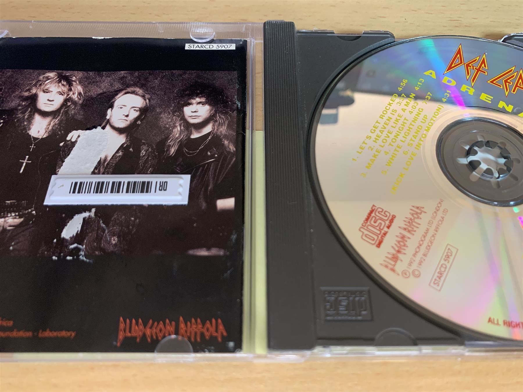 CD: Def Leppard – Adrenalize – Usato da Rikon im Tösstal venduto da Alpenmutz 2