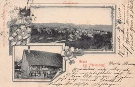 Gruss aus Nürensdorf, Handlung von Joh. Weidmann, gel. 1901