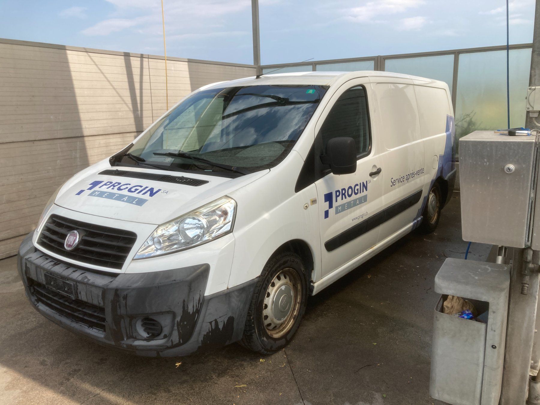 Fiat Nutzfahrzeuge: Fiat Scudo 2.0 mit Anhängerkupplung für Export oder Bastler – Gebraucht aus Cham von WB2223