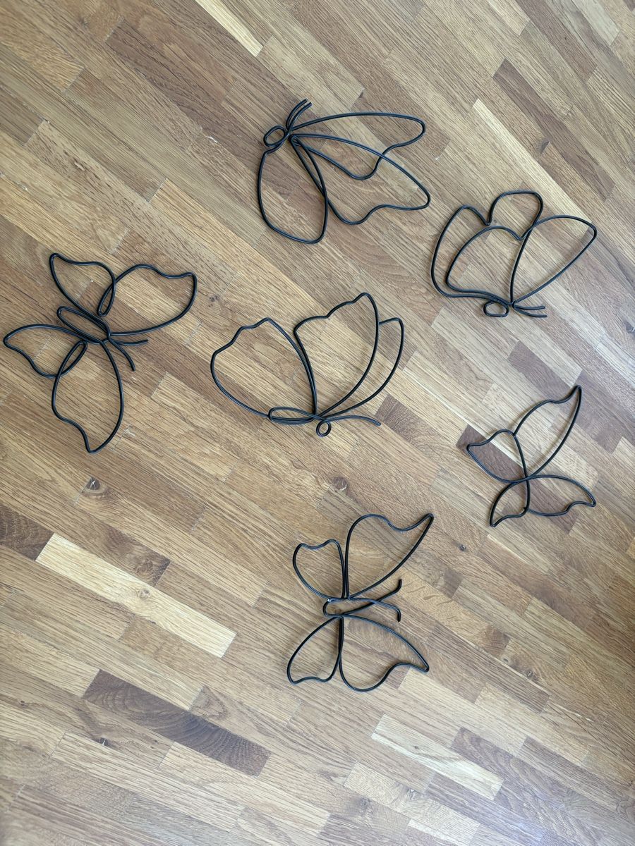 Alle Dekorationen: Schmetterlings Wanddeko – Gebraucht aus Schindellegi von mazi9