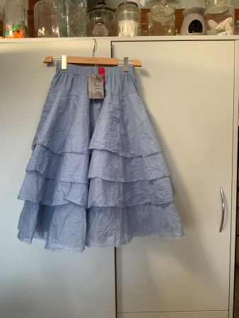 Ewa i Walla neuer Rock hellblau xs-s tragbar