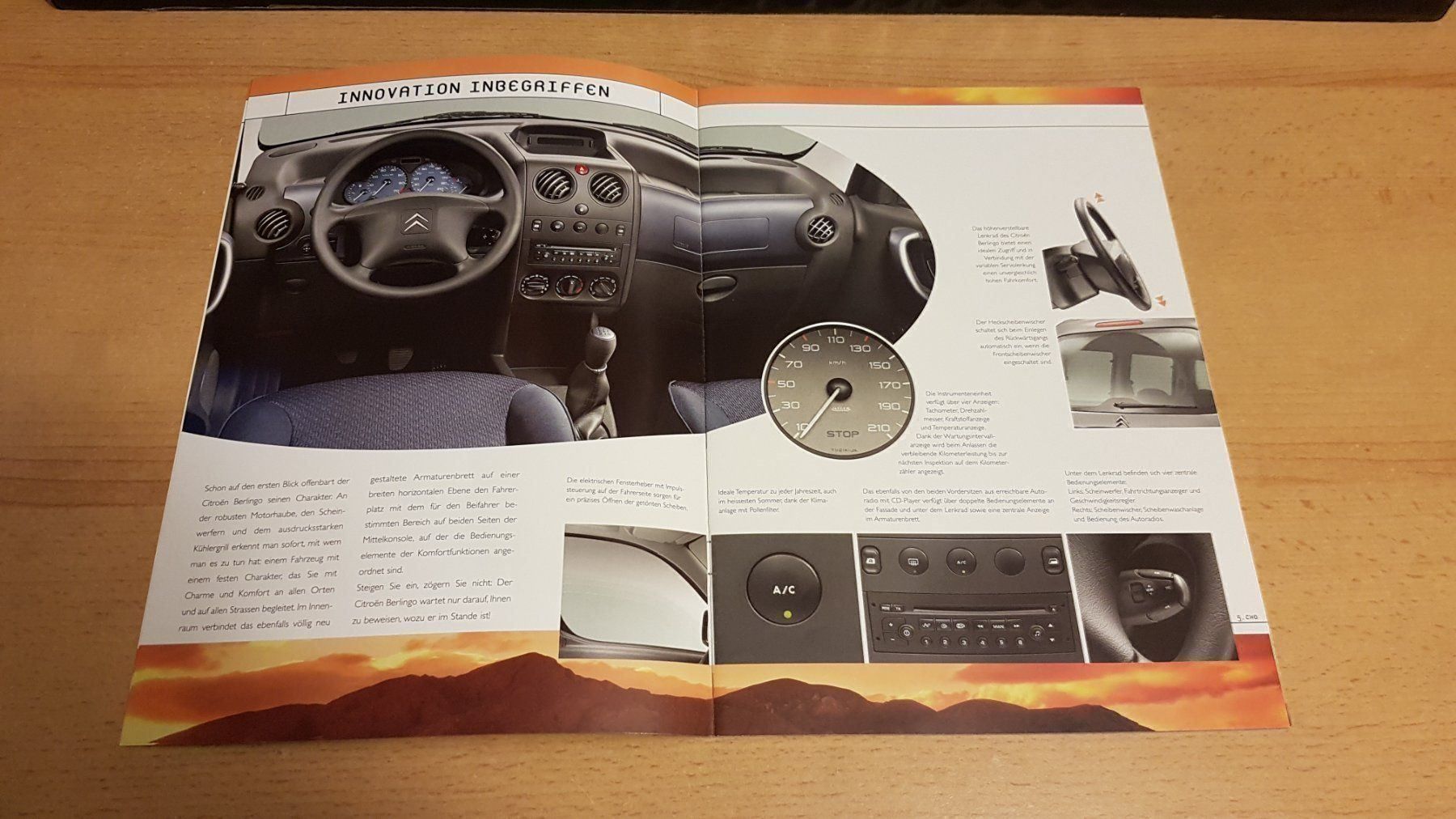 Citroën Documenti: Citroën Berlingo Prospekt/Katalog – Usato da Boswil venduto da MAF_952 2