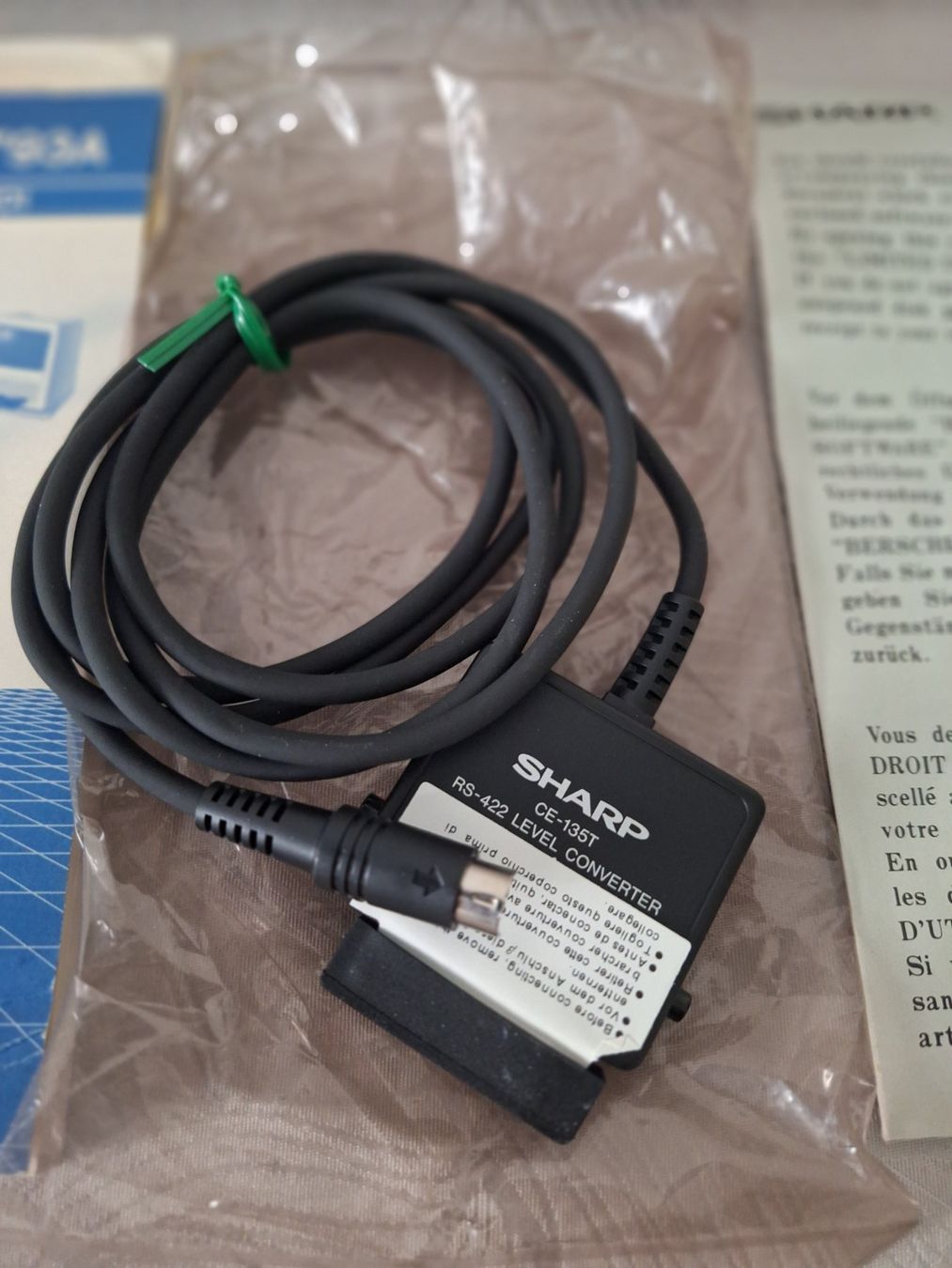 Cavi: Sharp IQ-793A Organizer Link-Kabel – Nuovo (secondo la descrizione) da Zürich venduto da Lemon007 1