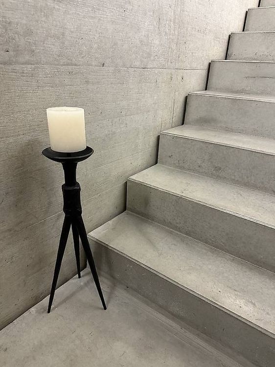 Candlestick iron vintage MCM 🕯️ Kerzenständer Schmiedeeisen (Gebraucht) in Zuerich für CHF 57 – nur Abholung auf Ricardo kaufen
