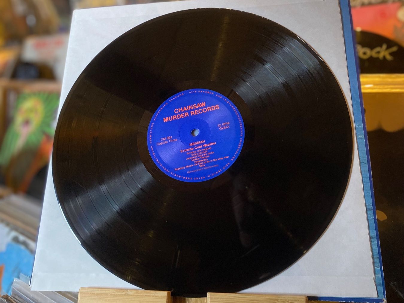Dischi in vinile: MESSIAH  - EXTREME COLD WEATHER...OG SUI 1987... VG+/VG+ – Usato da Gals venduto da Diskopatshop 2