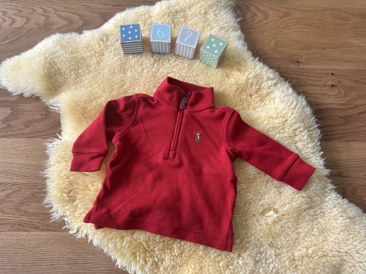 Ralph Lauren Maglioni & Felpe: Ralph Lauren Pullover Gr. 62 Rot – Usato da Forch venduto da Jini_5487