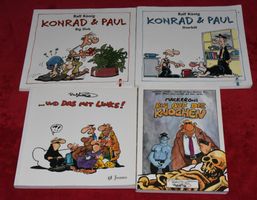 4 x RALF KÖNIG COMICS … B&L/JANSEN/KUNST … 1990-2005 …