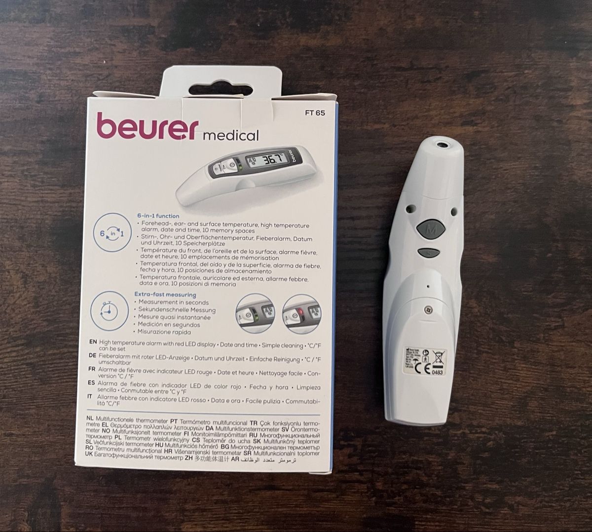 Beurer Altro per la casa: Beurer FT 65 Multifunction Thermometer – Usato da Zürich venduto da cls_jgc7 1