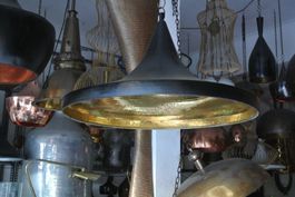 Lampenschirm Kupferlampe Hängelampe Wohnzimmer Lampe Kupfer