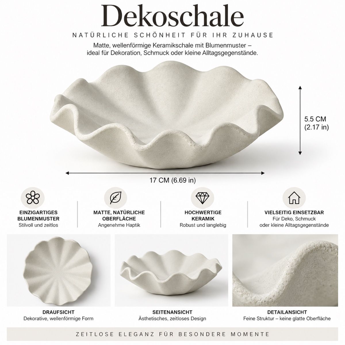 Tutte le decorazioni: Dekoschale Original verpackt – Nuovo e nell'imballaggio originale da Unterägeri venduto da Maria_F.