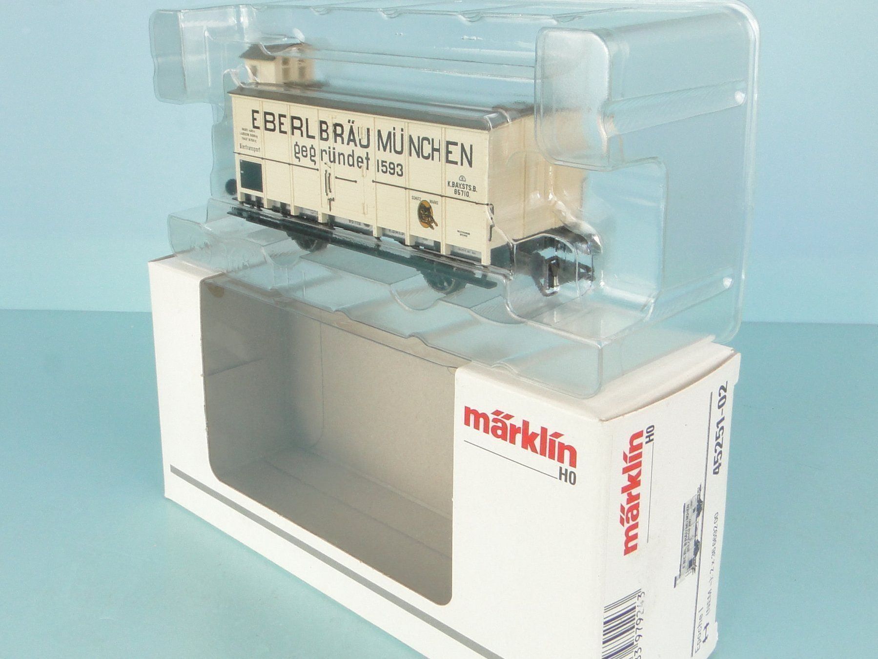 Märklin Modelleisenbahnen: Märklin 45251-02 Eberlbräu Mümchen Bay. – Gebraucht aus Bülach von cann11 4