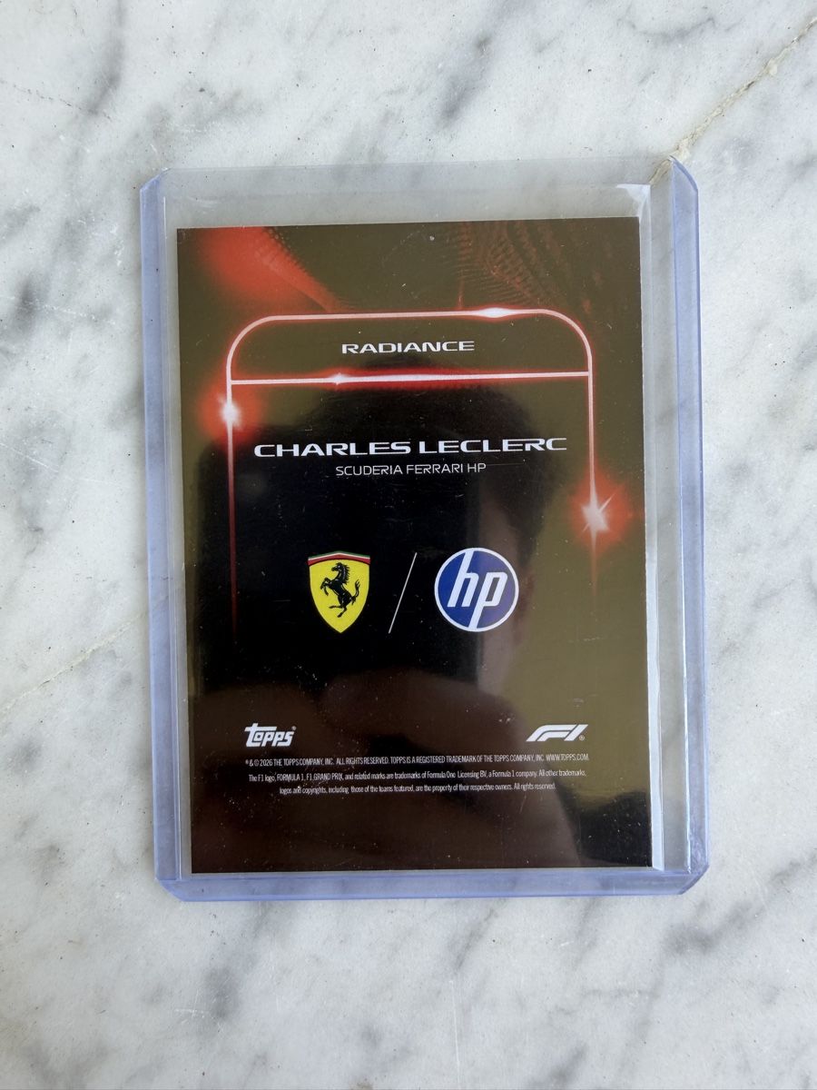 Topps Carte collezionabili: Charles Leclerc F1 2026 Topps  – Nuovo (secondo la descrizione) da Binz venduto da leo_bzh5 1