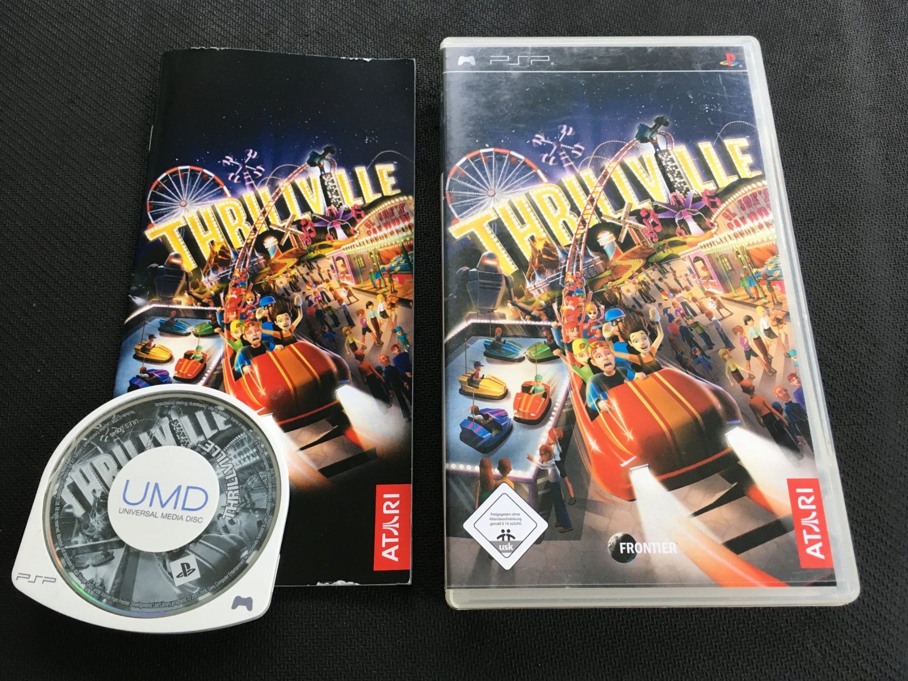 Sony Spiele: Thrillville - PSP – Gebraucht aus St.Gallen von Punktchen01