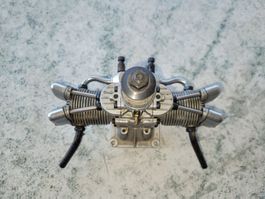 Saito FA-80 Twin, 4-Takt Motor, sollte laufen
