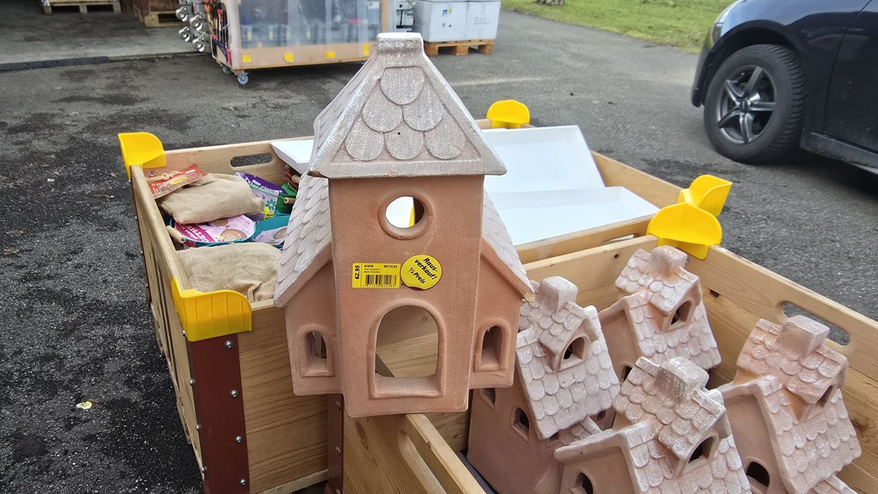 Alle Dekorationen: Restposten 11 Tonhäuser Deko Gartenhaus – Neu und originalverpackt aus Dussnang von kevin0812 4