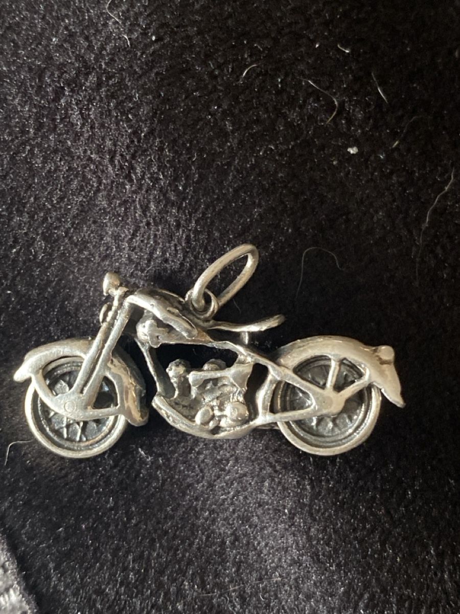Anhänger: Sterling Silber 925 Anhänger Motorrad – Gebraucht aus Läufelfingen von Alles_Garantie 4