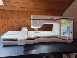 Brother Stellaire Innov-is XE1 Stickmaschine Komplett!
