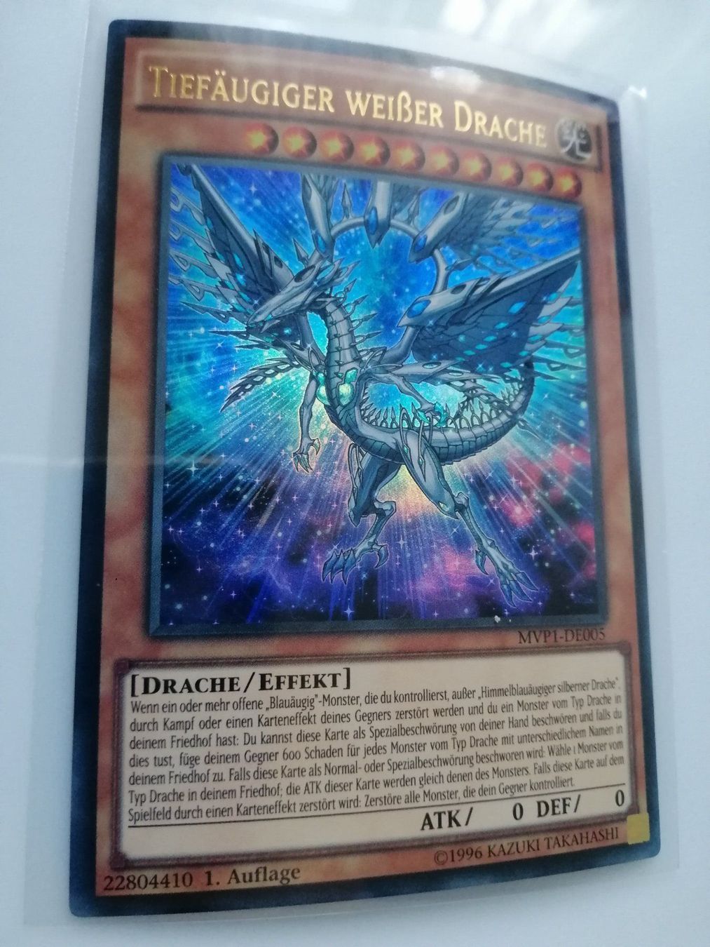 Yugioh Carte collezionabili: Tiefäugiger weisser Drache UR 1.Auflage – Nuovo (secondo la descrizione) da Boswil venduto da ShoppingCenterCity 4