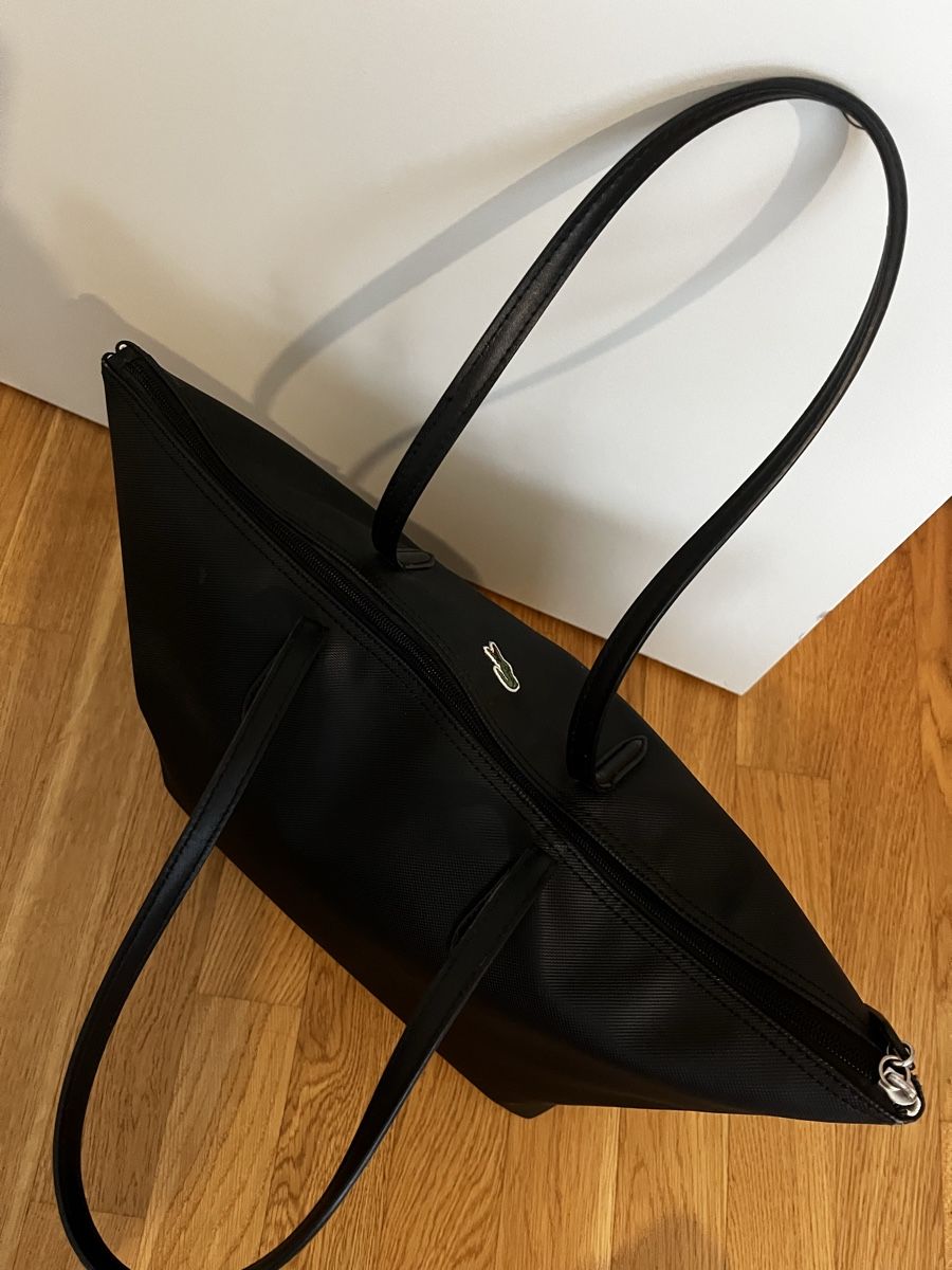 Lacoste Borse da donna: Schwarze Lacoste Shopper Bag gross – Usato da Opfikon venduto da acoaee 3