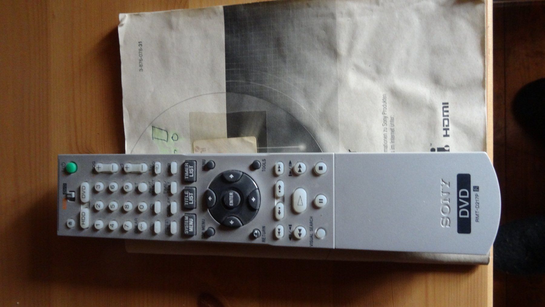 Sony Registratori: SONY DVD-Recorder – Usato da Siebnen venduto da Gimmisun 2