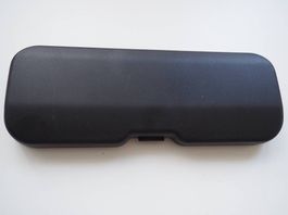 Etui für Sonnenbrillen-Aufsatz, schwarz, Grösse 15 x6 x1.5cm