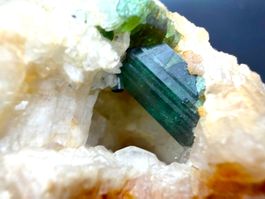 Very Old Elbaite - Pederneira mine, Minas Gerais, Brazil