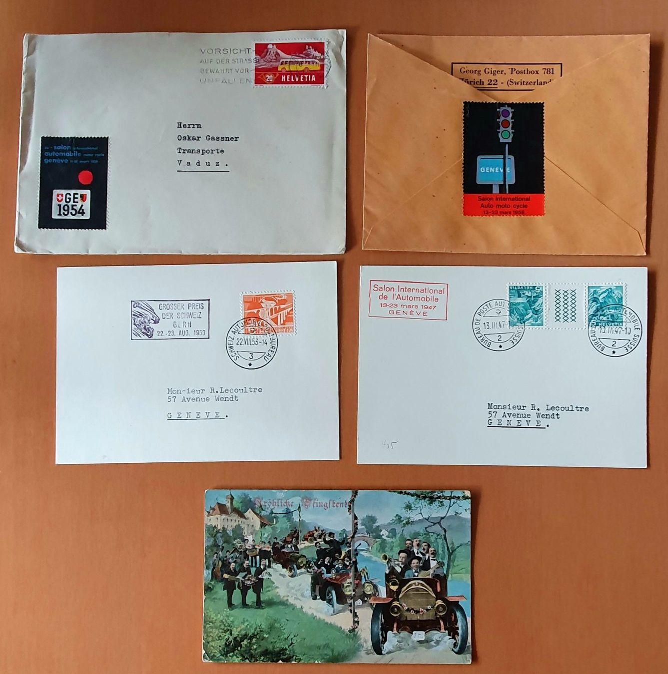 Cartes postales: Sammlung Automobil ab 1905 – D'occasion à Kreuzlingen par Rschweiz1 4