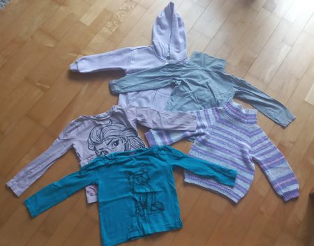 5 schöne Pullover Mädchen Gr.104