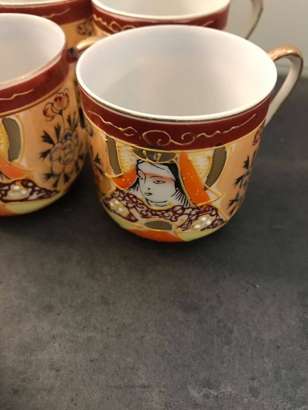 Tassen: Vintage 6 Mocca Kaffee Tasse China – Gebraucht aus Baden von swiss-alps 2