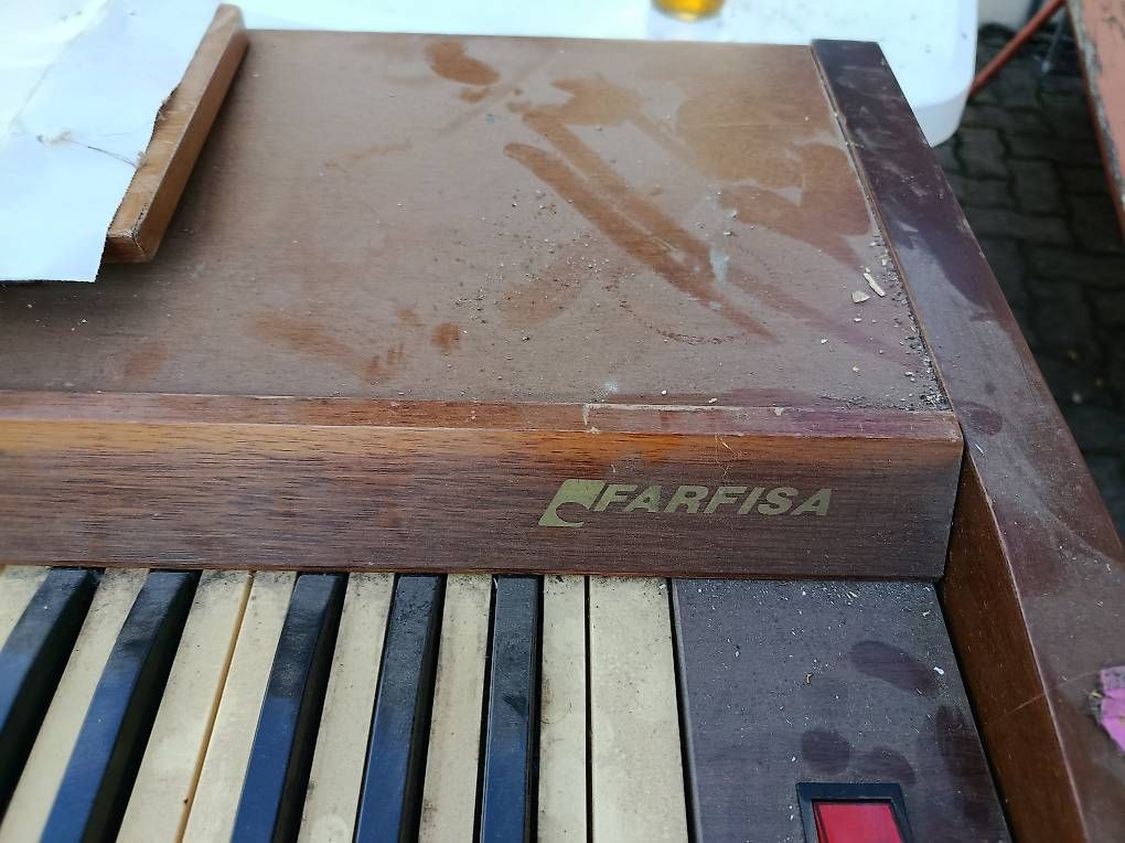 Strumenti musicali: Orgel Farifisa – Difettoso da Berg TG venduto da Jimmy205 3