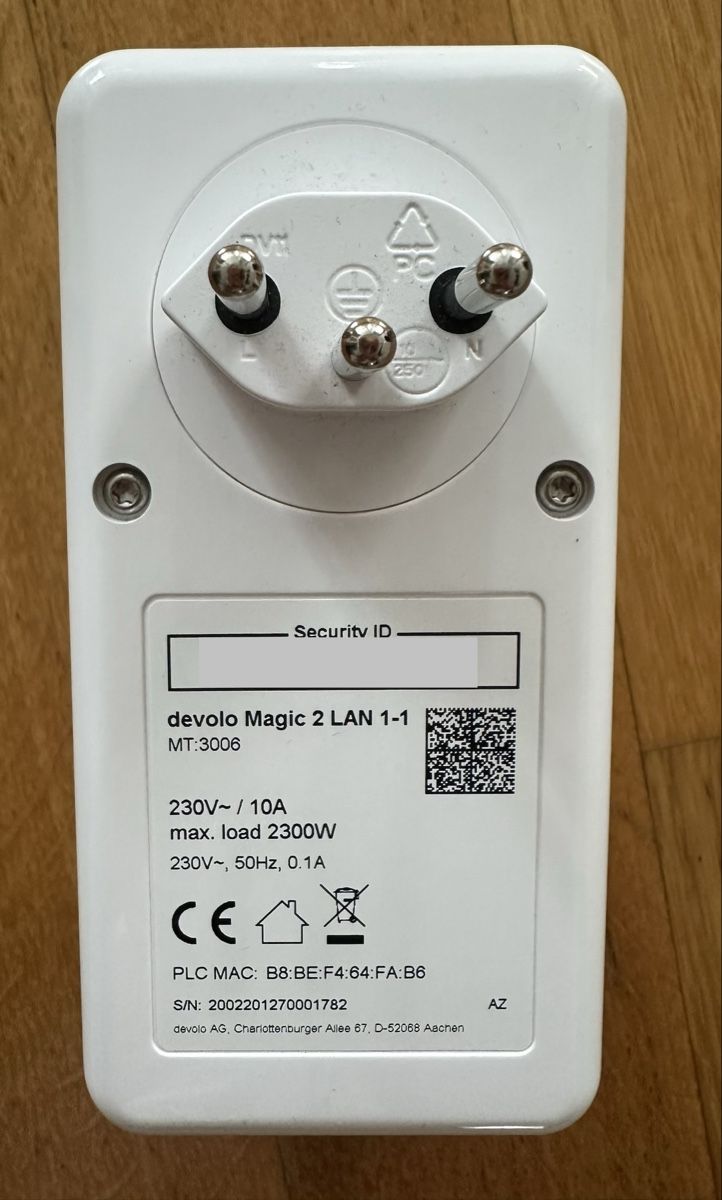 Devolo Unità & Adattatore: Devolo Magic 2 LAN 1-1 Netzwerkadapter – Usato da St. Gallen venduto da Pilot474 1