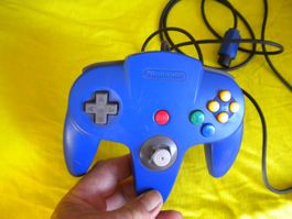 Nintendo 64 original "Blau" Kontroller nicht ausgeleiert