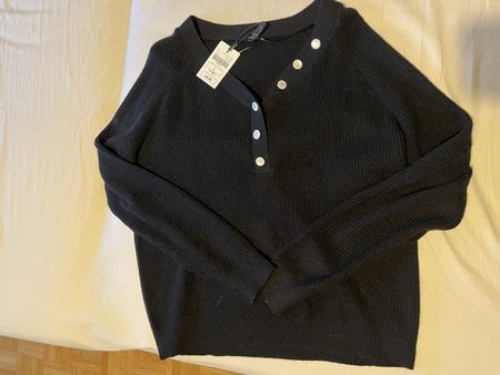 Pullover Damen Schwarz L - NEU