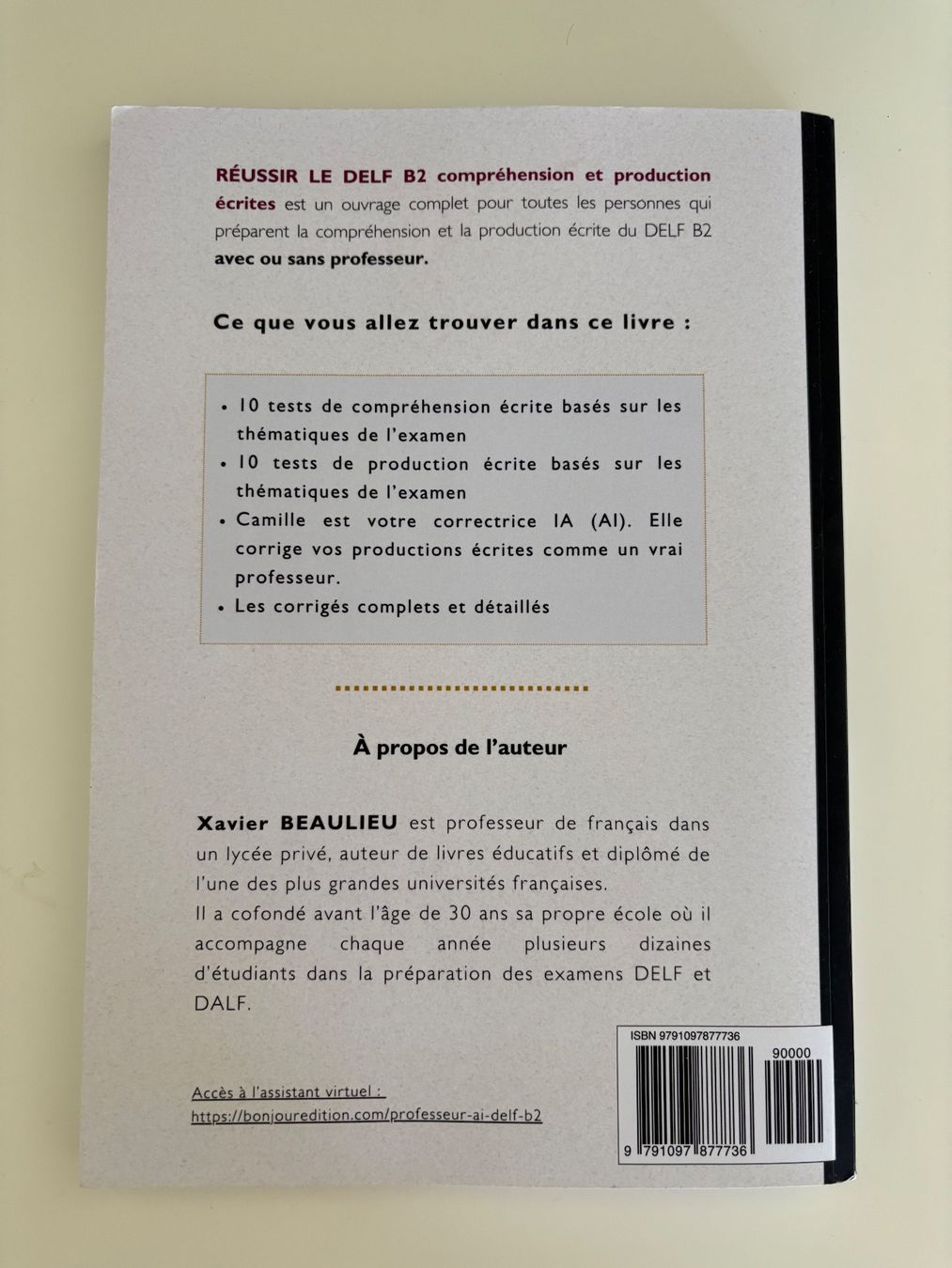 Bücher: Livre R. DELF B2 Tests Complets et IA Ed. 2026 – Neu (gemäss Beschreibung) aus Lausanne von opi_92cn 3