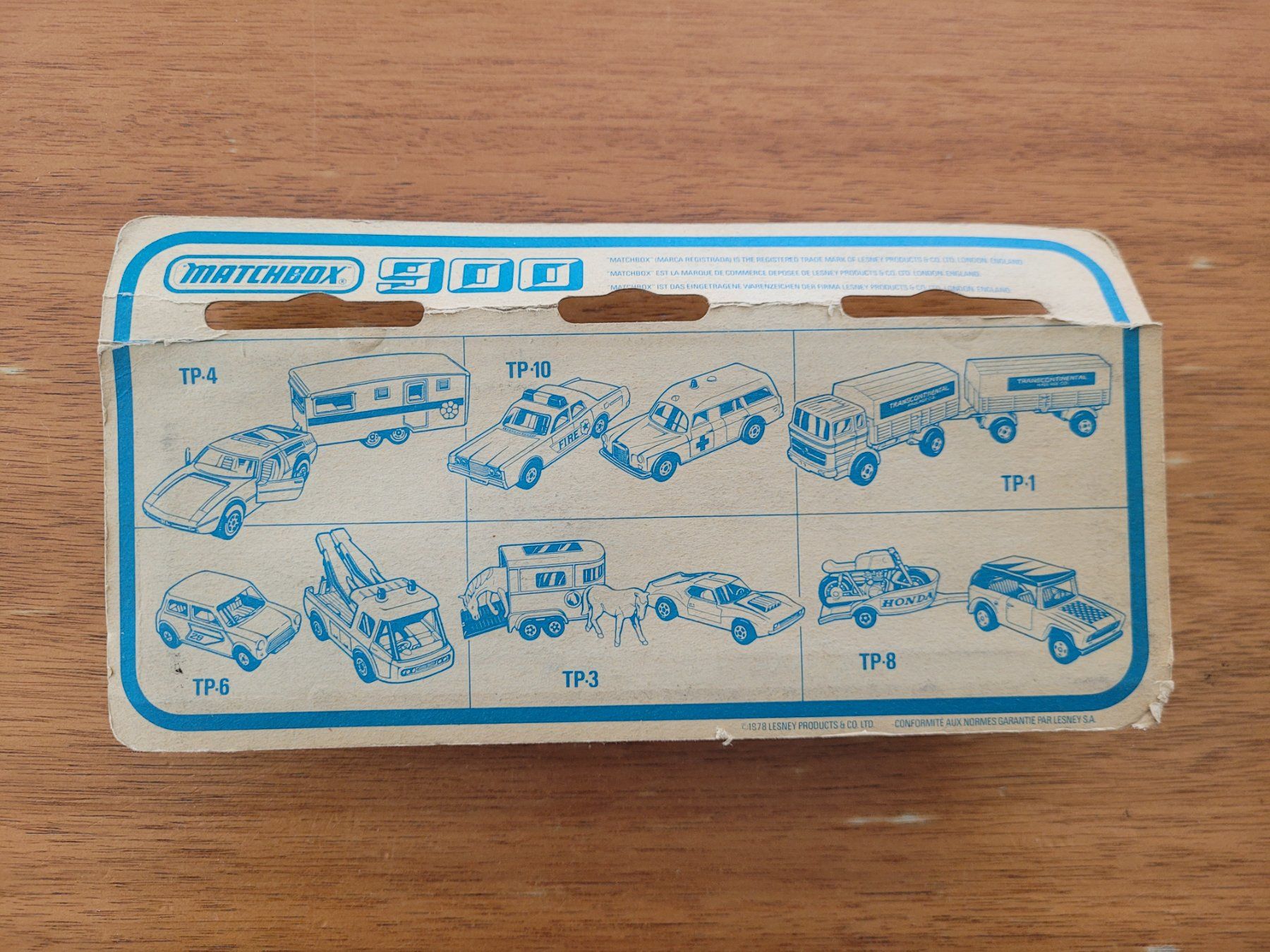 Matchbox Modellini d'auto: Matchbox - TP-4 - Maserati Bora Caravan - Lesney - 1978 – Usato da Petit-Lancy venduto da Goldfinger_61 1