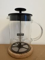 Bodum Stempelkanne / French Press mit Kork-Untersetzer