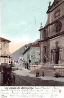 GRUSS aus BELLINZONA - alte Ansichtskarte 1904