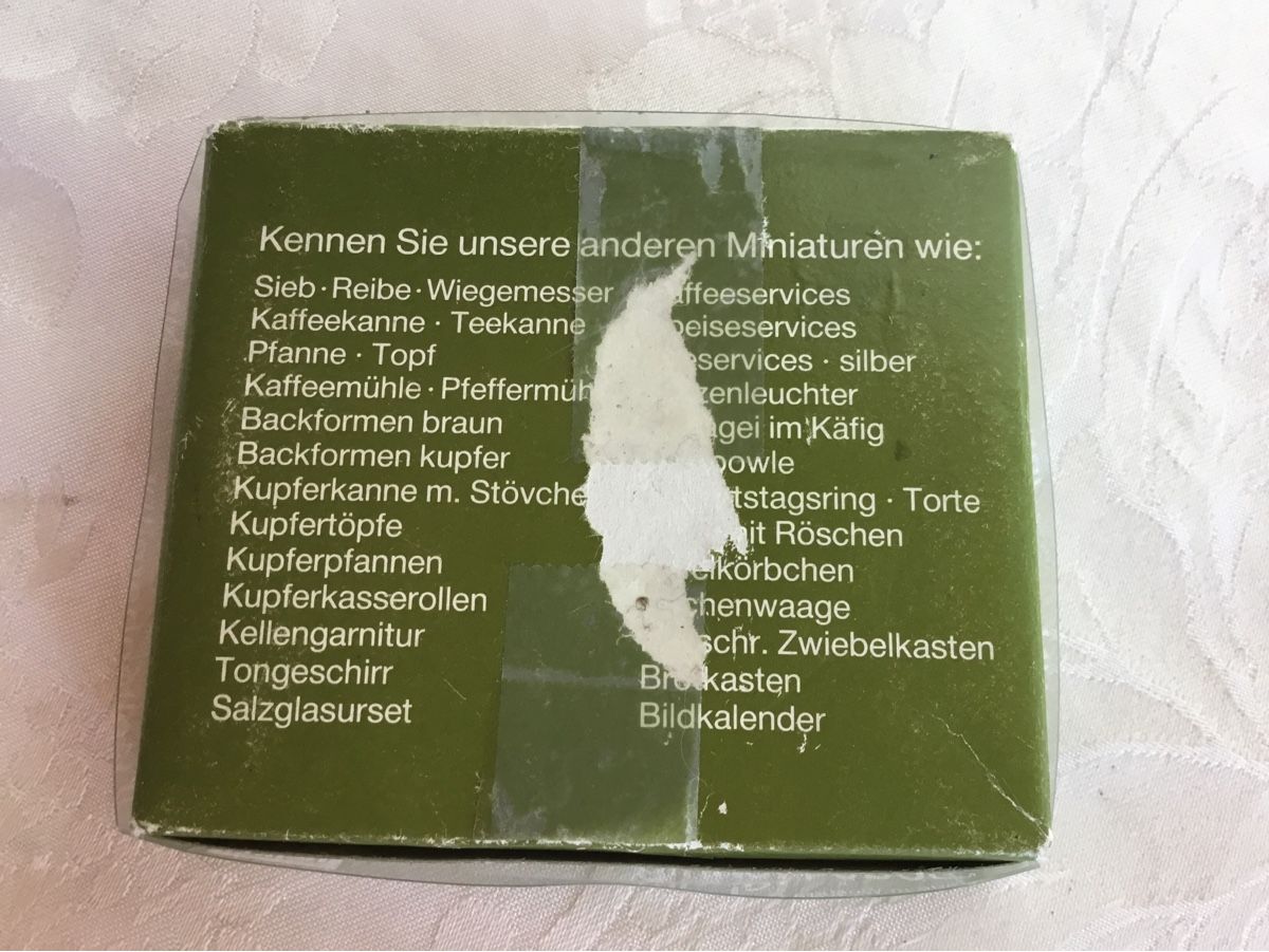 Puppenhäuser & -möbel: Bodo Hennig Kellengarnitur 1:12 – Gebraucht aus St. Gallen von chamilla 4