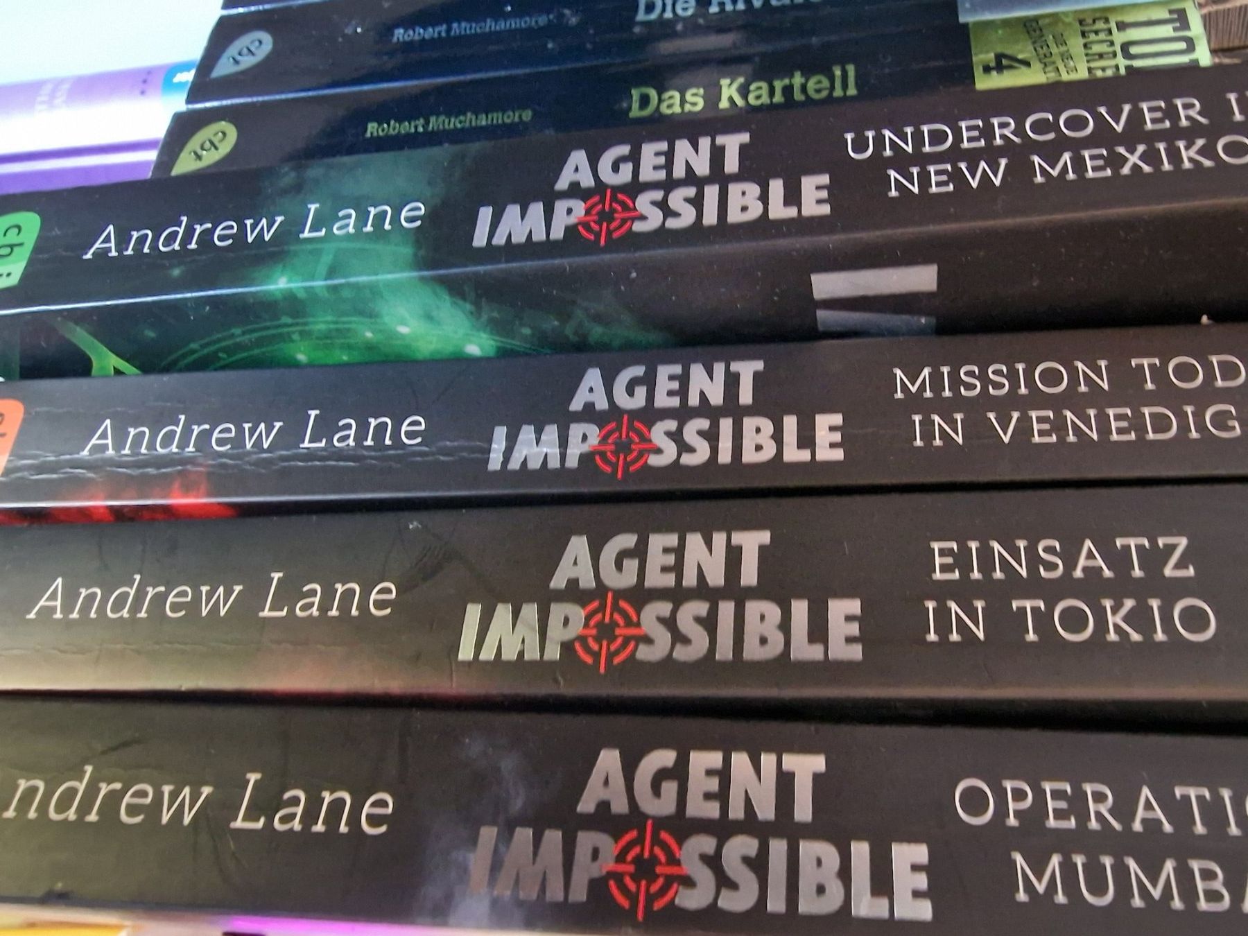 Libri: Andrew Lane - AGENT IMPOSSIBLE - 4 Bücher – Usato da Wildberg venduto da mantas07 1