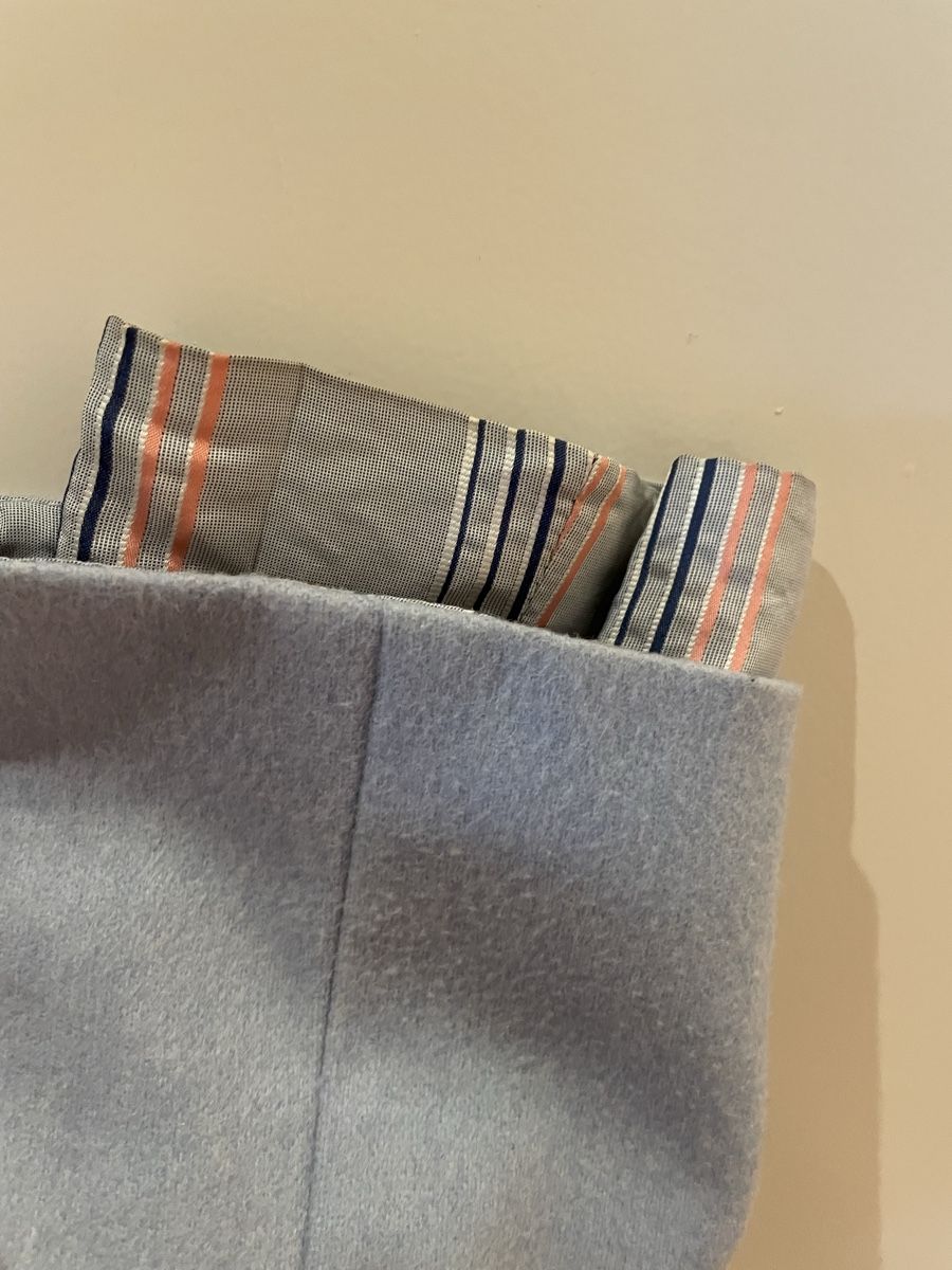 Cappotti: Thakoon Wollmantel hellblau mit schönen Details – Usato da Baar venduto da sabisun66 2