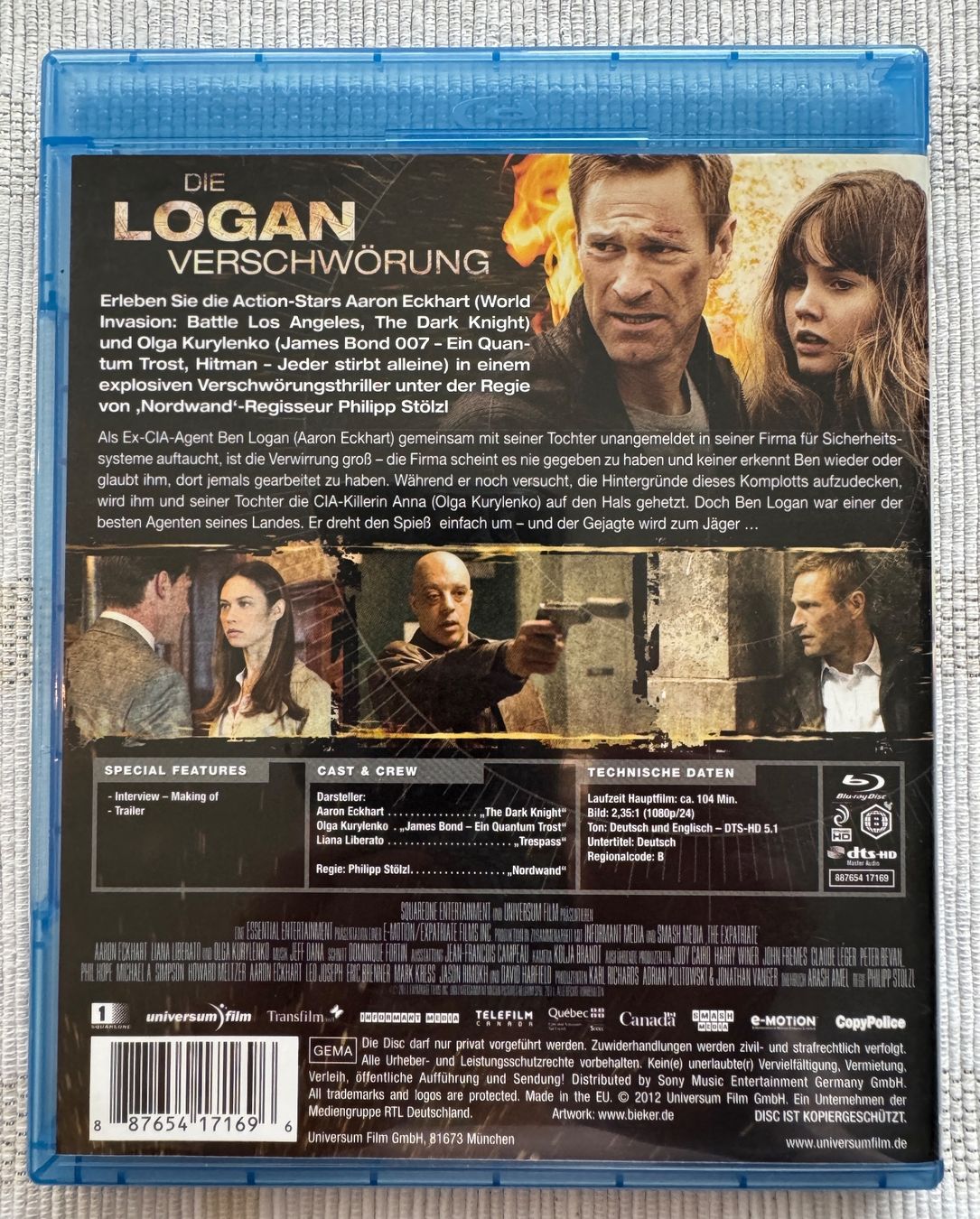 Tutti i DVDs: Die Logan Verschwörung [Blu-ray] – Usato da Arbon venduto da drs64 1