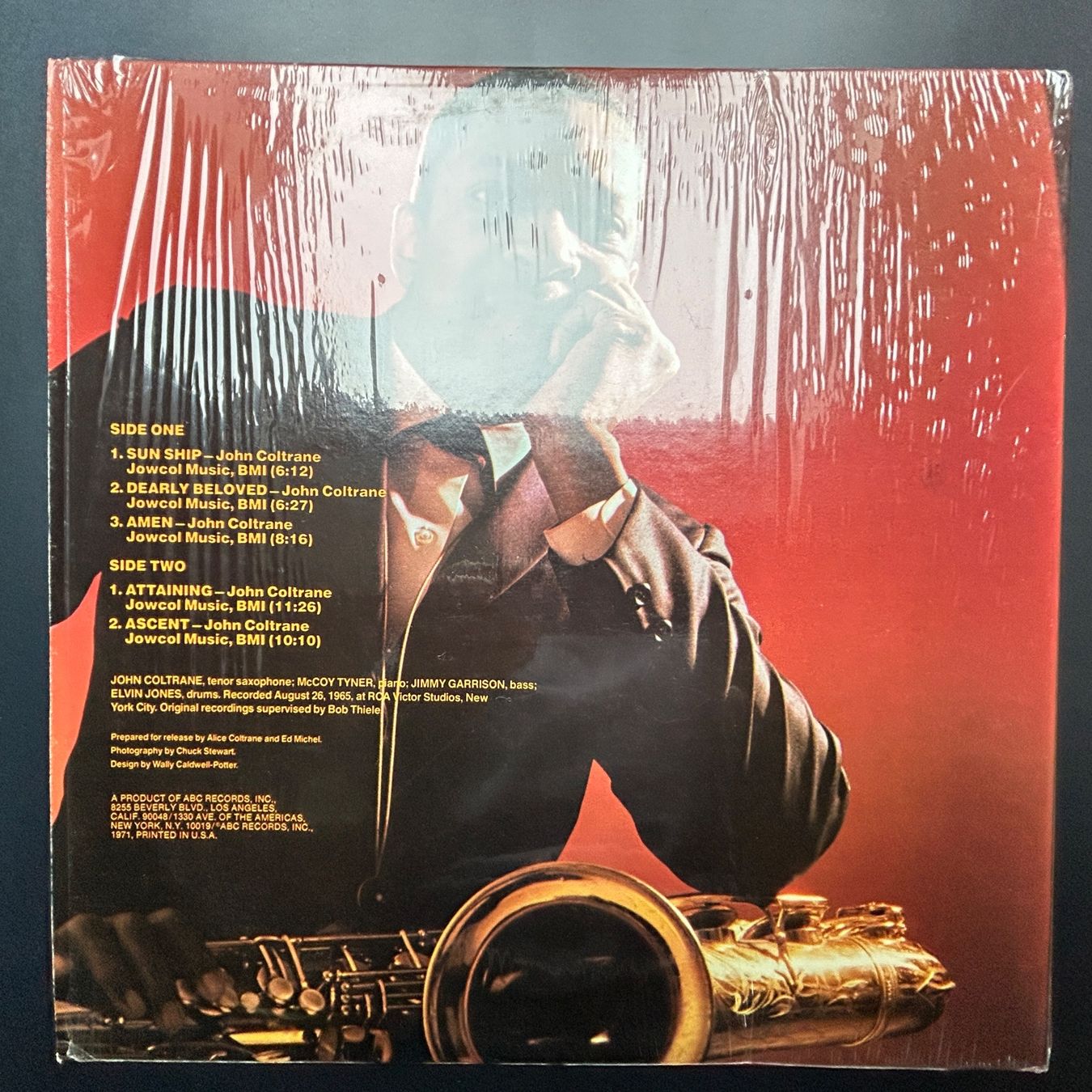 Vinyles: COLTRANE  SUN SHIP  LP – D'occasion à Lausanne par Pask1 1