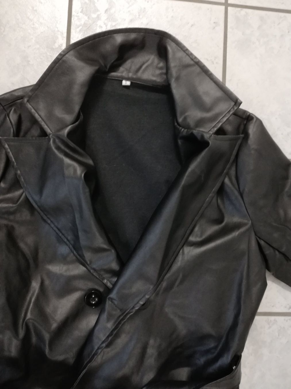 Cappotti: Mantel Kunstleder Gr S Schwarz – Usato da Untersiggenthal venduto da Marlen59 2