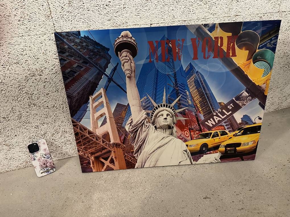 Foto & Immagini: Leinwandbild New York 80x60 cm – Usato da Winterthur venduto da ema37 1