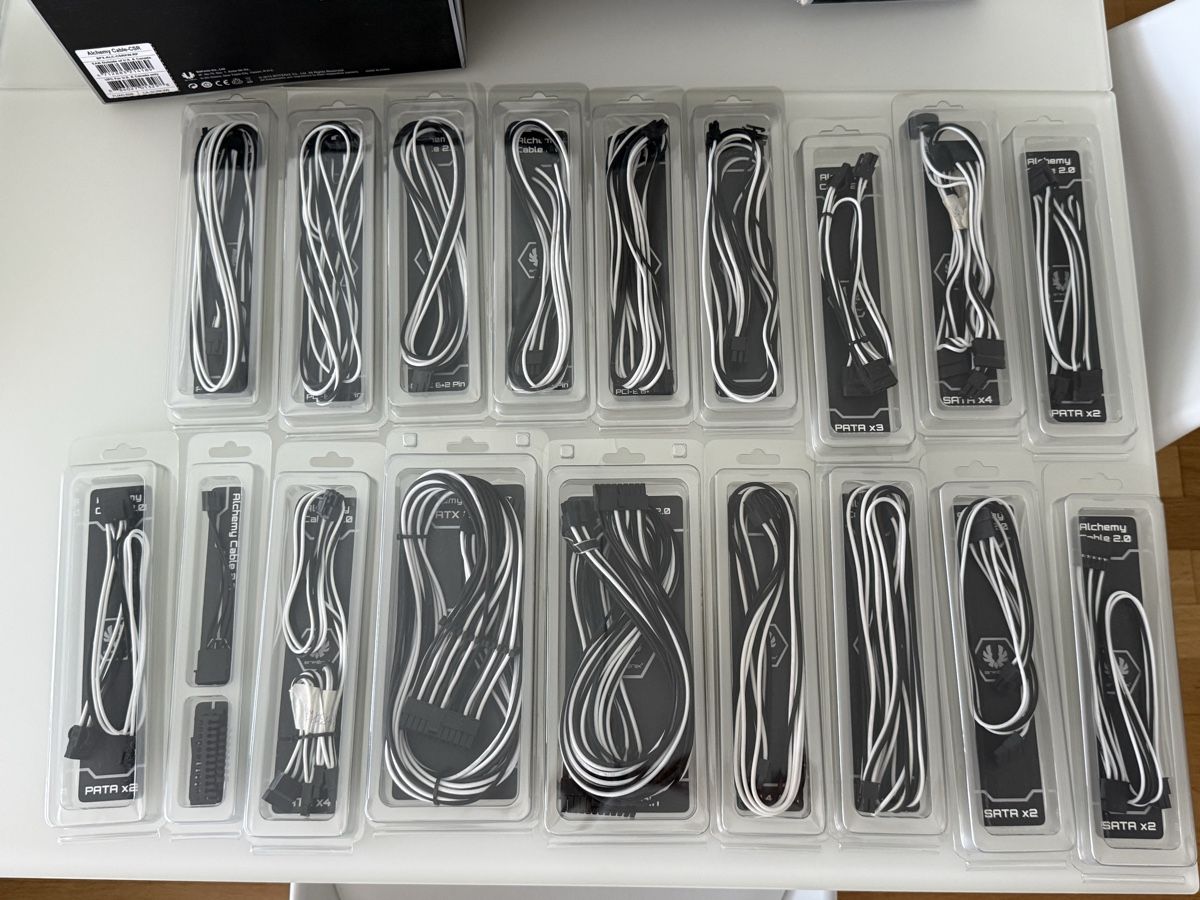 Kabel: BitFenix Alchemy 2.0 PSU Cable Kit, CSR-Series – Gebraucht aus Basel von FrozenFire 3