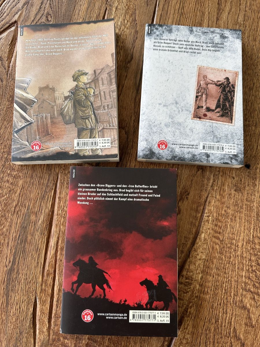 BD: Green Blood 1-3, Comics – D'occasion à Weggis par Steff125ch 1