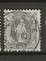 CH097a - Helvetia debout 97a obl.