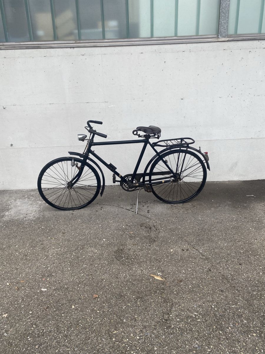Velos: Retro Velo, klassisches Herrenrad, Schwarz – Gebraucht aus Baar von The-blinker 1